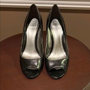 Nine West Black Patent Leather Heels
